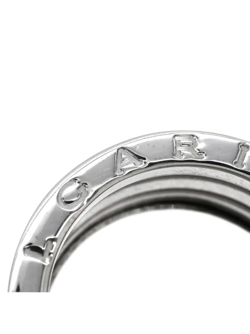Bvlgari Ring Band White Gold 54 18k